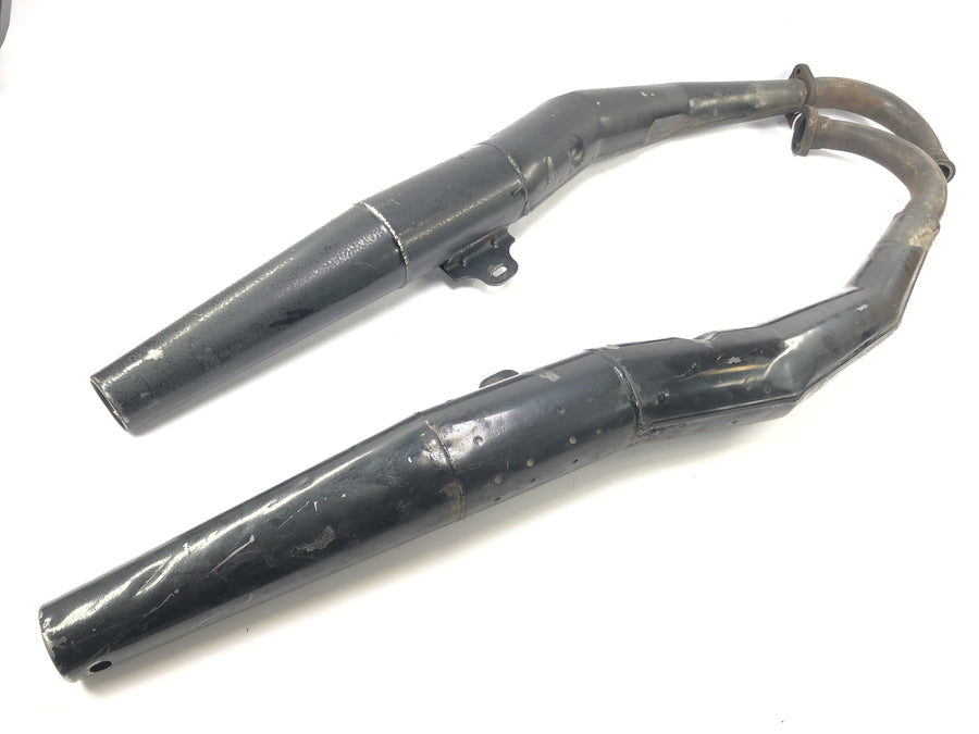 Yamaha Rd 350 YPVS 31K [1984] - Set de silenciador de escape colector
