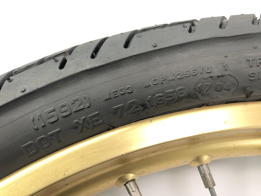 Yamaha XT 600 43F [1985] - Reloz de la rueda delantera Rueda de oro 1.60 x 21 pulgadas