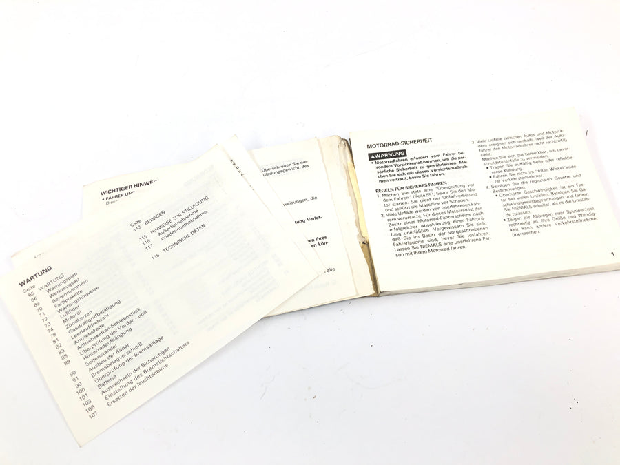 Honda VFR 800 FI RC46 [1999] - Manual del propietario Manual del conductor Manual del propietario