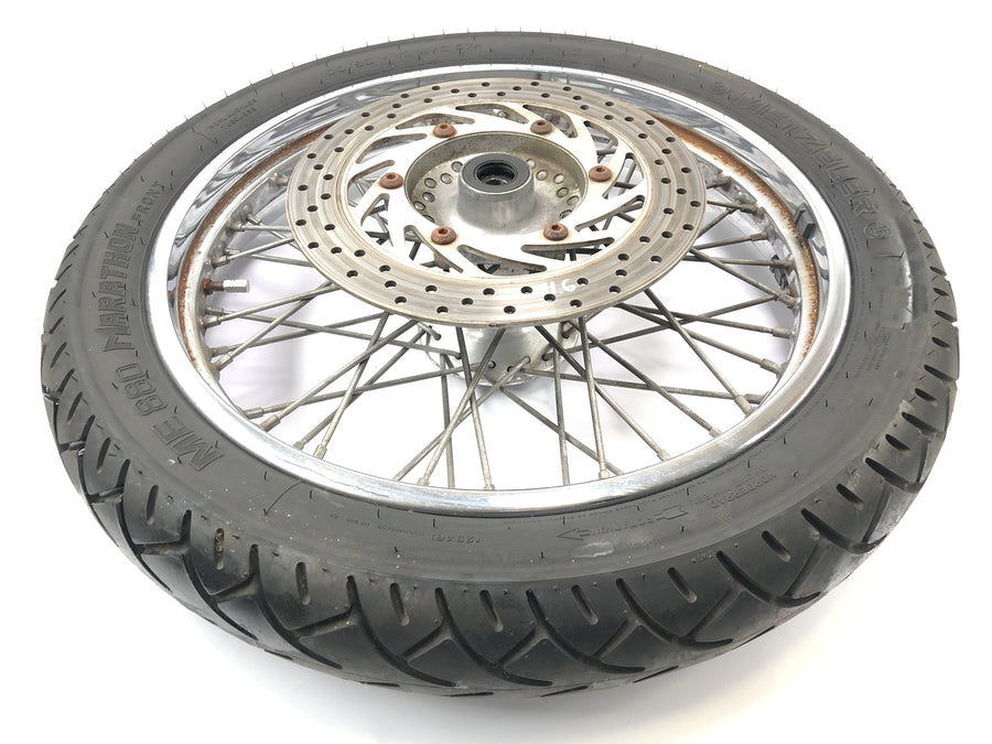 Yamaha XVS 650 Drag Star VM03 [2001] - Rueda de radios de la rueda delantera con disco de freno 19 pulgadas