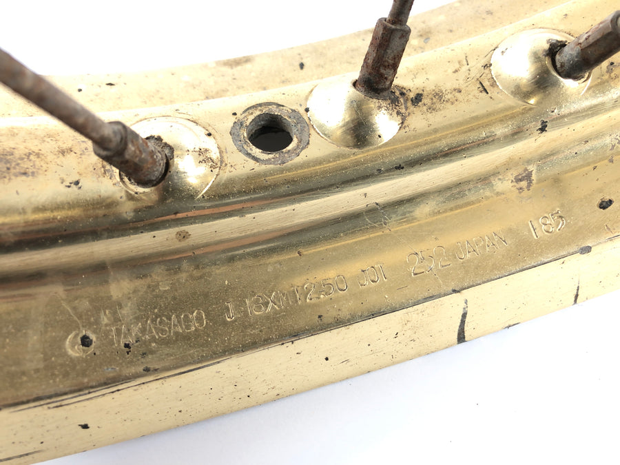 Yamaha XT 600 Zentere 34L [1985] - Rim Wheel Gold Gold 2.50 x 18 "