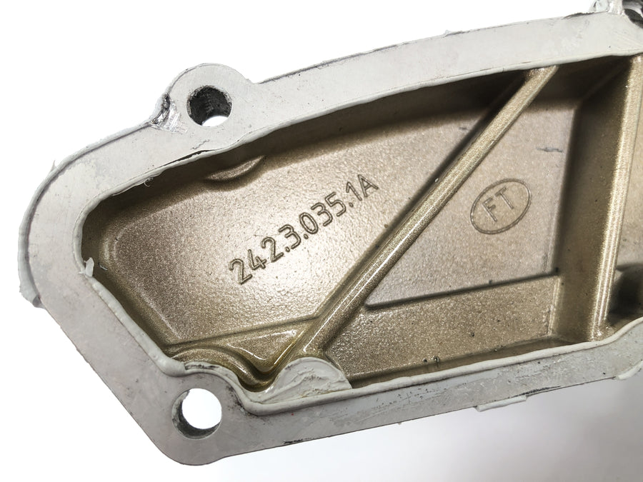 Ducati 999 H4 [2003] - Cubierta de alternador Motor Tapa Bomba de agua Carcasa con rueda de bomba de agua