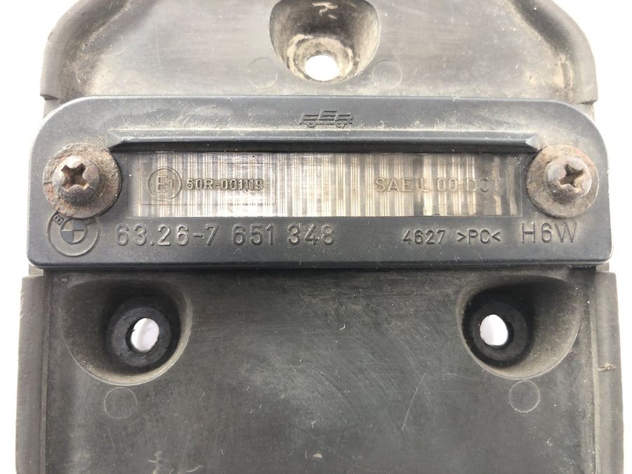 BMW R 1100 S R11S [2005] - Luz de la placa de matrícula