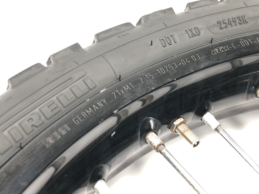 KTM 950 Adventure LC8 [2004] - llanta delantera rueda de radios 2,15 x 21"