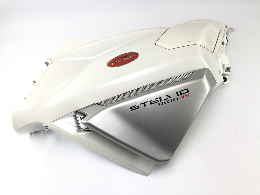 Moto Guzzi Stelvio 1200 4V [2009] - Deslizamiento lateral de limpieza a la izquierda