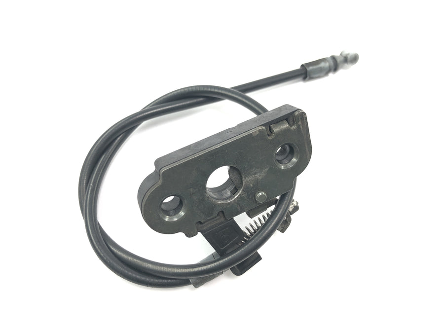 Triumph Tiger 955i 709EN [2003] - Bloqueo de asiento con cable Bowden