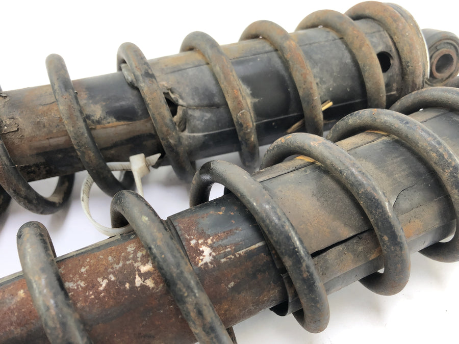 Yamaha XT 500 1U6 [1981] - Spring Peak Shock Absorbers 370 mm ojo a ojo