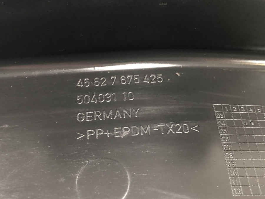 BMW K 1200 S K12S [2005] - Panel interior subestructura trasera