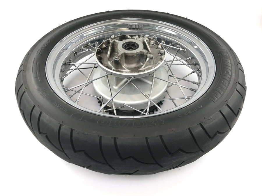 Triumph Bonneville T100 986MF [2012] - Llanta trasera rueda de radios 3,50 x 17"