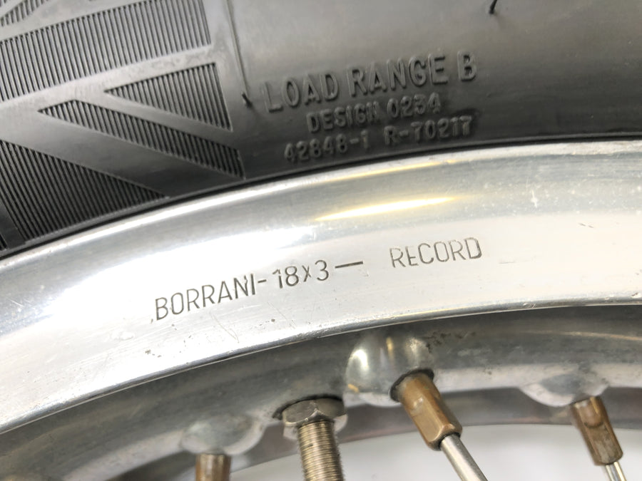 Moto Guzzi V7 Special [1971] - Hinterrad Rad Rim en la parte posterior Borrani