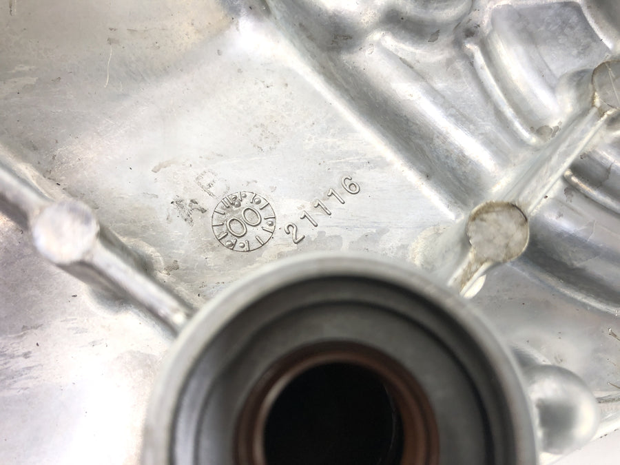 Honda VTR 1000 SP 1 SC45 [2001] - Tapa del motor con rueda de la bomba de agua