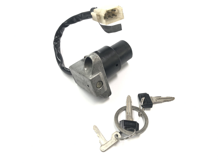 Yamaha XT 600 Z Ténéré 55W [1986] - Interruptor de encendido con bloqueo de bloqueo de encendido