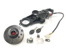 Aprilia RST 1000 Futura [2002] - cerrajero con puente de la bifurcación sobre el juego de llave de tapa del tanque de bloqueo de encendido-5