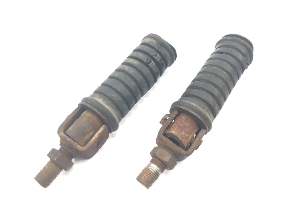Yamaha DT 175 2K4 [1982] - Estriberas, estriberas para pasajero, pareja plegable