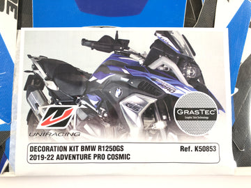 BMW R 1200 GS - kit de adhesivos adhesivos kit de adhesión Adventure Pro Cosmic