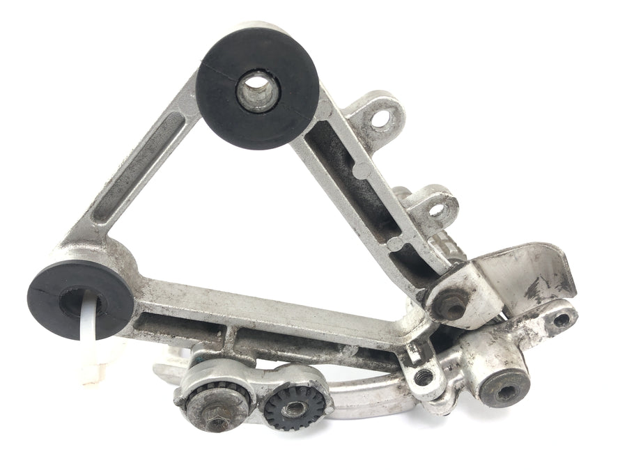 Cagiva Mito 125 Evo 8p [2000] - soporte del reposapiés del reposapiés del conductor a la derecha con pedal de freno