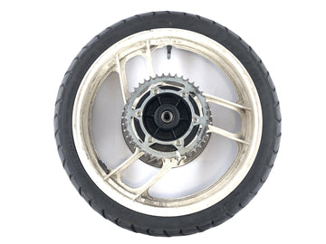 Yamaha RZ 250 R 29L [aprox. 250 YPVS] - Rimbre de la rueda trasera en la parte posterior 2.50 x 18 "con la rueda de la cadena y el disco de freno - 0
