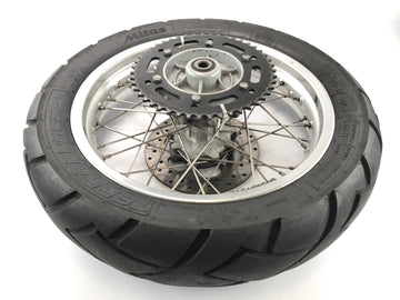 BMW F 650 GS R13 [2002] - Rimbre de la rueda trasera con rueda de cadena y disco de freno 3.0x17 "