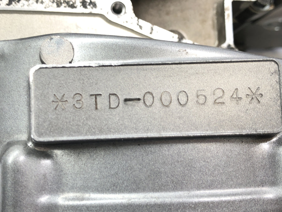 Yamaha XTZ 750 3LD [1989] - Cárter del motor cárter vacío bloque motor