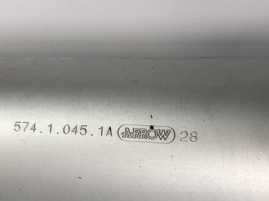 Ducati ST3 S3 [2004] - silenciador escape izquierdo silenciador ARROW plata