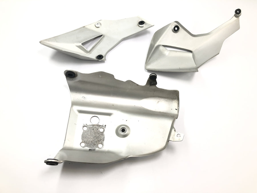 Ducati Multistrada 1200 S Touring [2009] - Set protección motor antiempotramiento aluminio