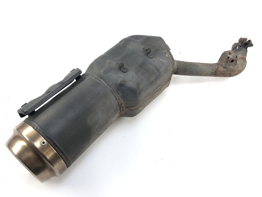 Honda NX 650 RD02 [1989] - Muffler de escape a la derecha