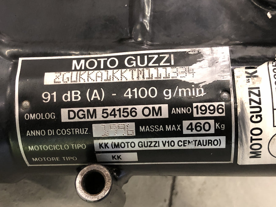 Moto Guzzi V10 Centauro [1998] - Chasis con papeles marco principal