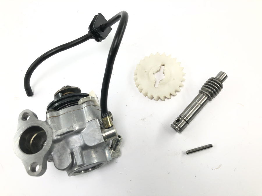 Sachs ZX 125 [1998] - Bomba de aceite con eje de transmisión