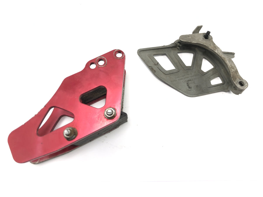 Honda CRF 450 R [2007] - tapa de piñón con protector de cadena guía de cadena escalera de cadena