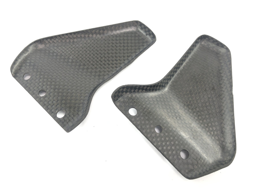 Ducati Monster S4R M4 [2004] - Protector de talón trasero Protector de talón del reposapiés del pasajero en carbono