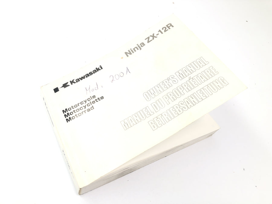 Kawasaki ZX 12 R ZXT20A [2001] - manual de instrucciones de funcionamiento instrucciones de funcionamiento