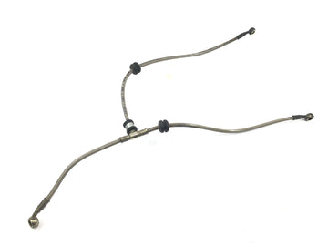 Aprilia RSV 1000 R [2004] - línea de freno delantero línea de manguera de freno trenzada de acero - 0