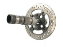 Triumph Speed ​​Triple 955i [1999] - Eje en la parte posterior con disco de freno-1
