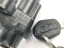 KTM RC 125 [2016] - Juego de cerradura centralita de control de tapa de depósito de cerradura de encendido ECU con juego de llaves con tarjeta codificada-2