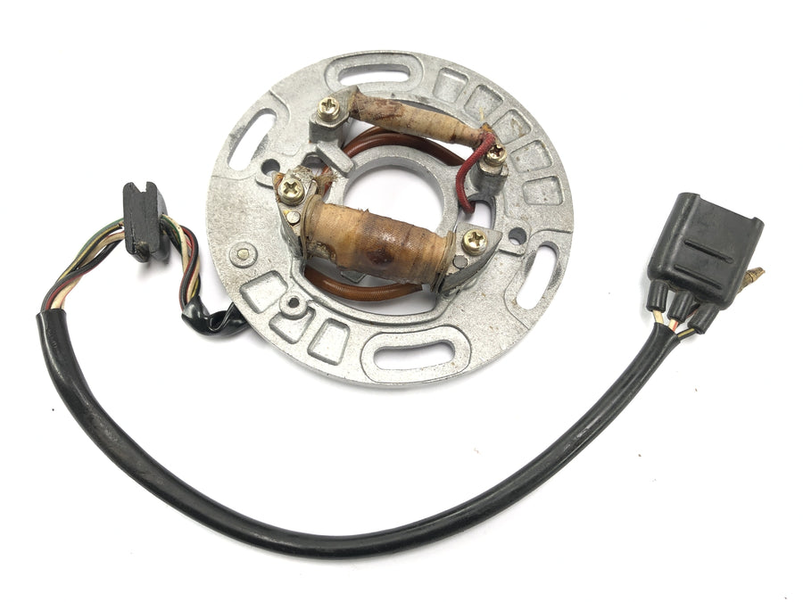 Kawasaki KX 250 [1982] - Placa generadora de placa de iluminación del alternador del estator
