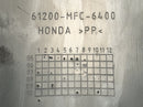 Honda FMX 650 RD12 [2006] - Guardabarros delantero tapa rueda guardabarros delantero-6