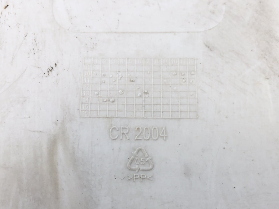 Honda CRF 450 R [2007] - Matrícula de arranque panel frontal matrícula frontal plastico