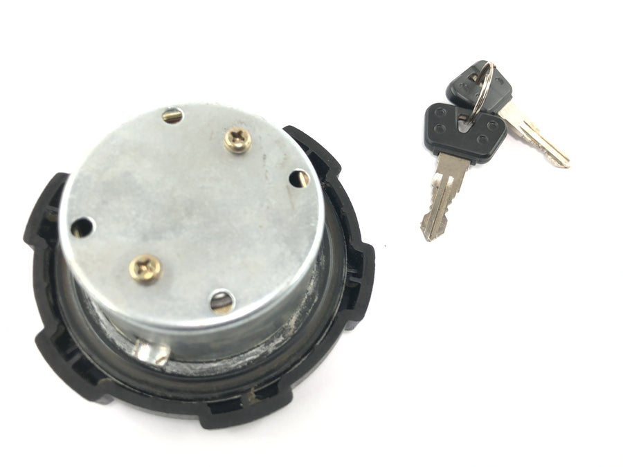 Yamaha DT 125 R DE03 [2000] - Tapón del depósito de combustible con cerradura, tapón del depósito de gasolina con cerradura