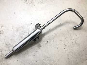 Kawasaki W 650 EJ650A [1999] - Sistema de escape izquierdo, colector de escape, silenciador - 0