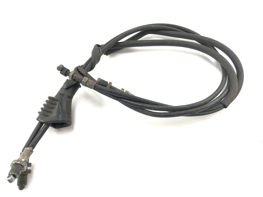 Yamaha XT 500 1U6 [1981] - Bowden Cable Conjunto de cable de gas Descompresión Tren Tren del tren del cable del tren delantero