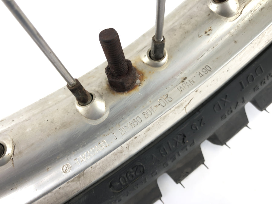 Husqvarna TE 610 8ae [1994] - Rimbre de la rueda delantera de la rueda delantera con cubo de disco de freno
