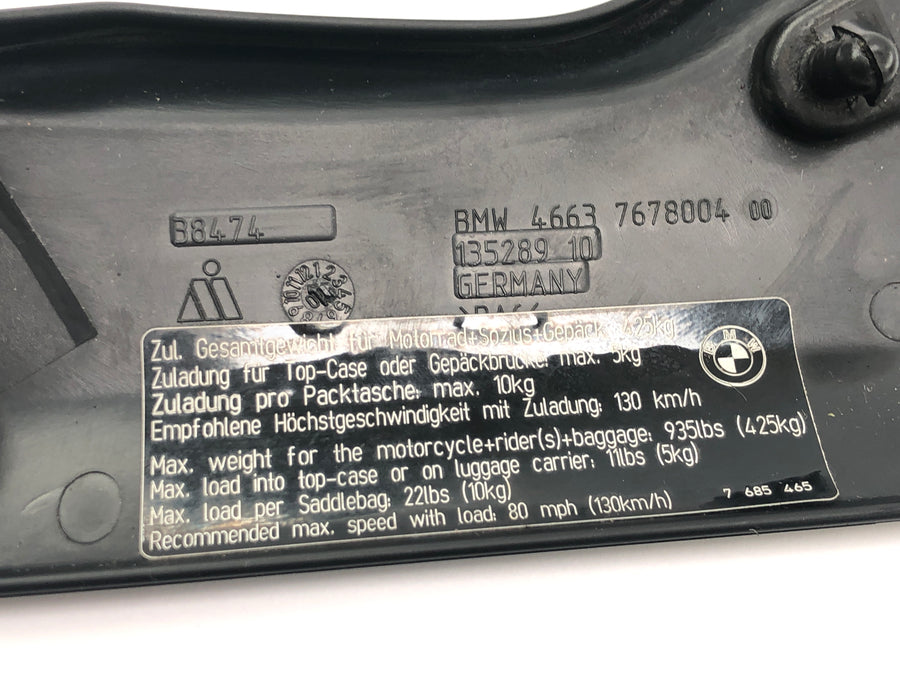 BMW R 1200 GS R12 K25 [2004] - Carenado del marco izquierdo y cubierta del marco derecho