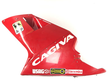 Cagiva Mito 125 Evo 8p [2000] - Limpieza de revestimientos laterales a la izquierda