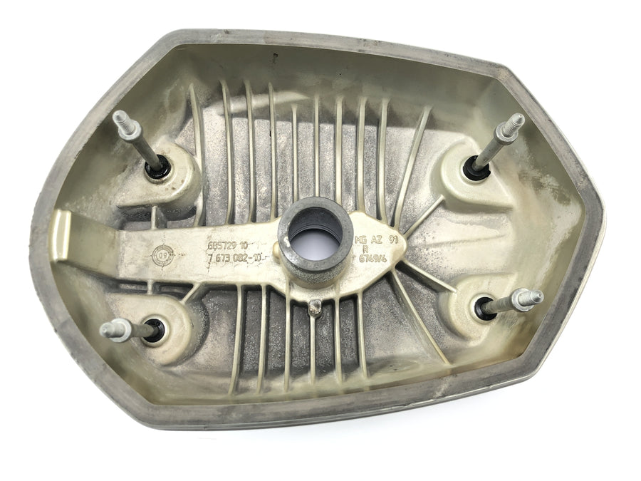 BMW R 1200 R R1ST [2008] - tapa válvula tapa culata derecha plata magnesio