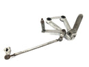 Cagiva Mito 125 Evo 8P [2000] - soporte del reposapiés del reposapiés del conductor a la izquierda con pedal de conmutación-4