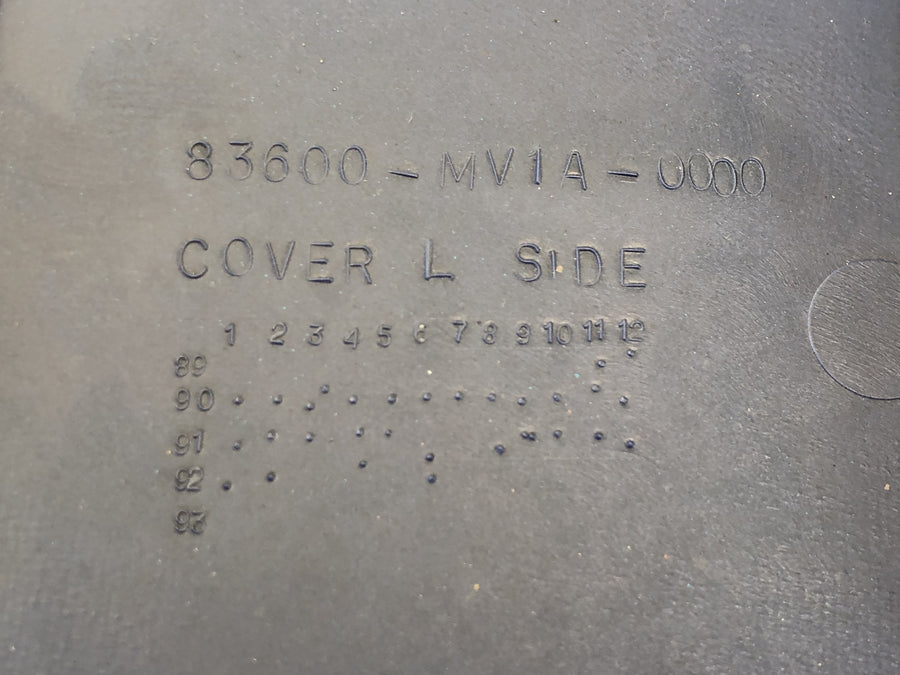 Honda XRV 750 Africa Twin RD04 [1992] - Panel lateral trasero izquierdo