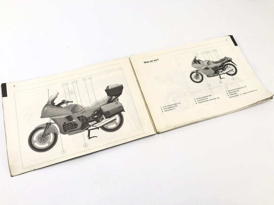 BMW K 1100 RS [1991] - Instrucciones de operación
