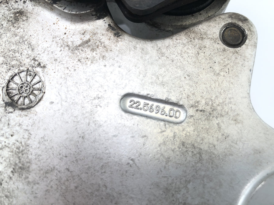 Husqvarna TE 610 E Dual H7 [1999] - Pinza de freno trasero con placa de anclaje