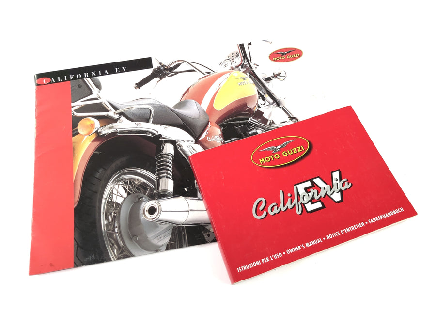 Moto Guzzi California 1100 EV KD [1998] - Manual Del Conductor Manual De Instrucciones De Funcionamiento
