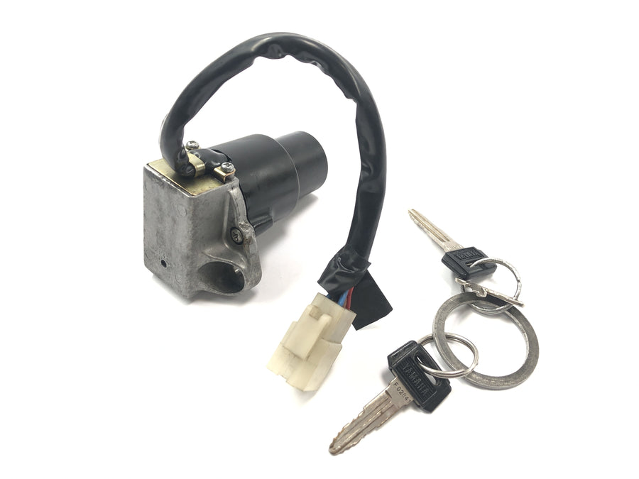 Yamaha XT 600 Z Ténéré 55W [1986] - Interruptor de encendido con bloqueo de bloqueo de encendido